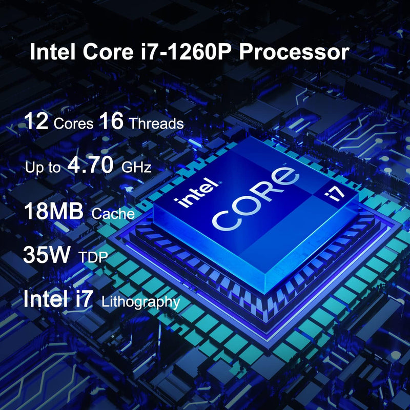 Intel NUC GEN 12 i7-1260P