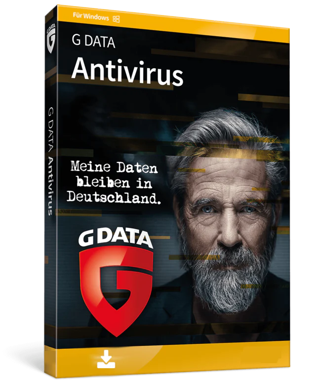 GData Software AntiVirus, 3 User, 1 Jahr, ESD (deutsch) (PC) Windows & MAC