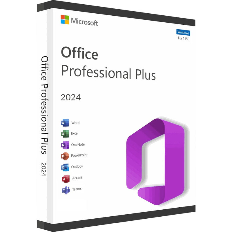 Microsoft Office  Professional Plus 2024 -  24/7 Versand per E-Mail