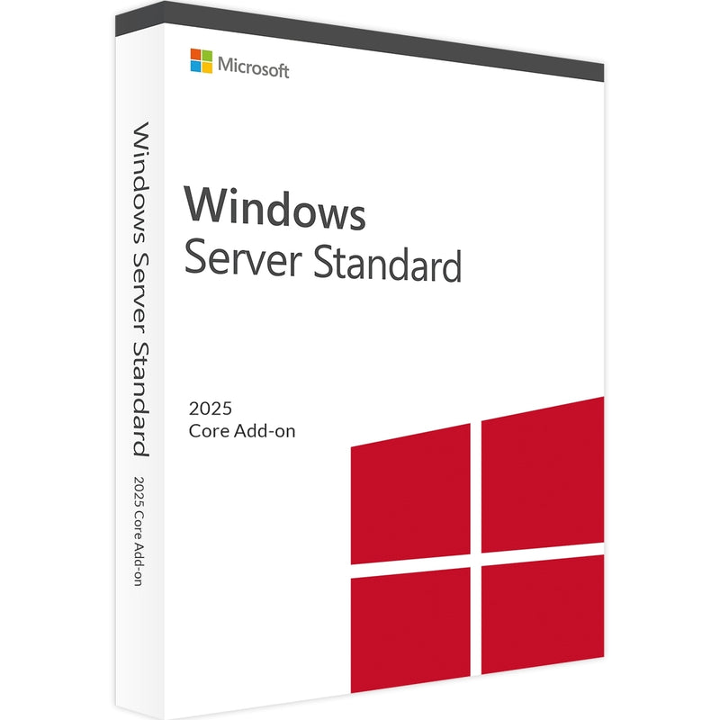 Windows Server 2025 Standard Core Add-on-Erweiterungslizenz