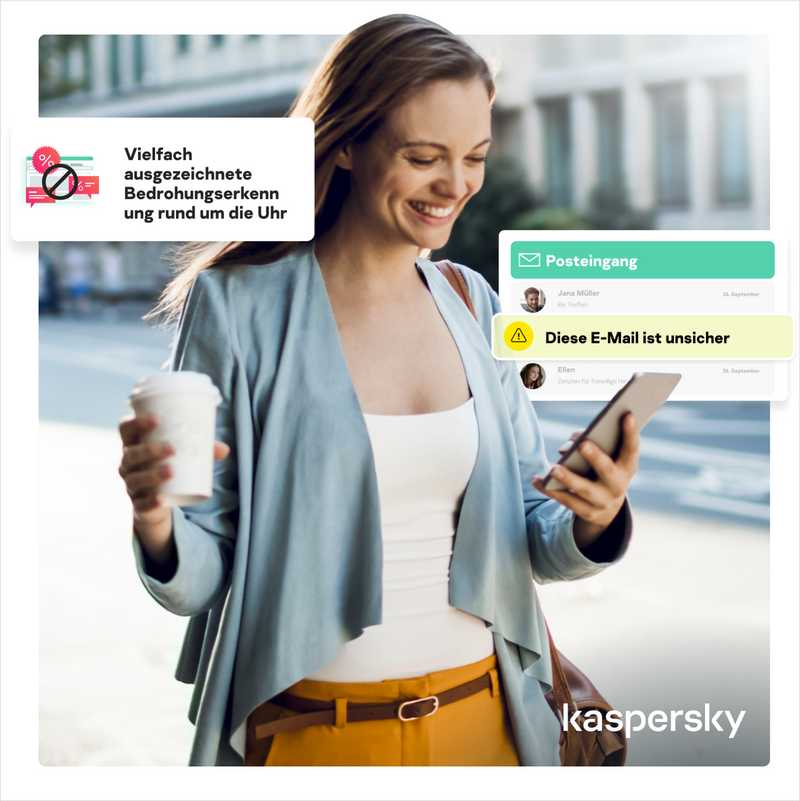 Kaspersky Lab Standard, 1 User, 1 Jahr, ESD (multilingual) (Multi-Device)