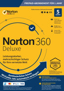 NortonLifeLock Norton 360 Deluxe, 5 User, 1 Jahr, ESD (deutsch) (Multi-Device)