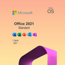 Microsoft Office 2021 Standard Für MAC/Apple - sofort Versand per E-Mail