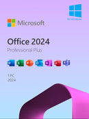 Microsoft Office 2024 Professional Plus -  Versand per E-Mail  32/64Bit