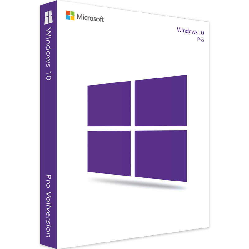 Microsoft Windows 10 Professional 32Bit/64Bit, , ESD (multilingual) (PC)