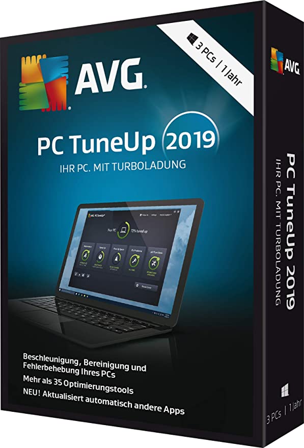 AVG TuneUp 2019 (3 PC - 1 Jahr) - ESD