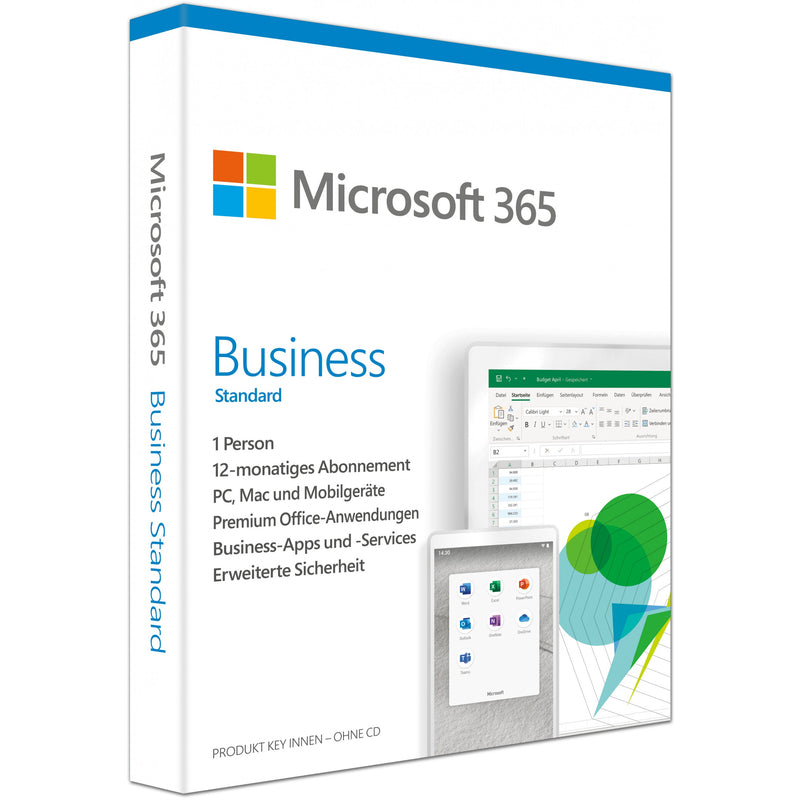 Microsoft 365 Business Standard Deutsch BOX PC/MAC